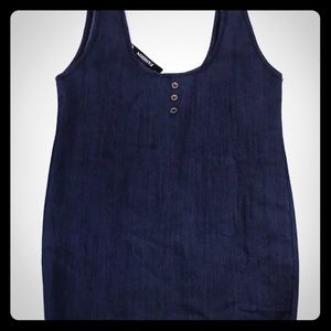 Jean body dress
